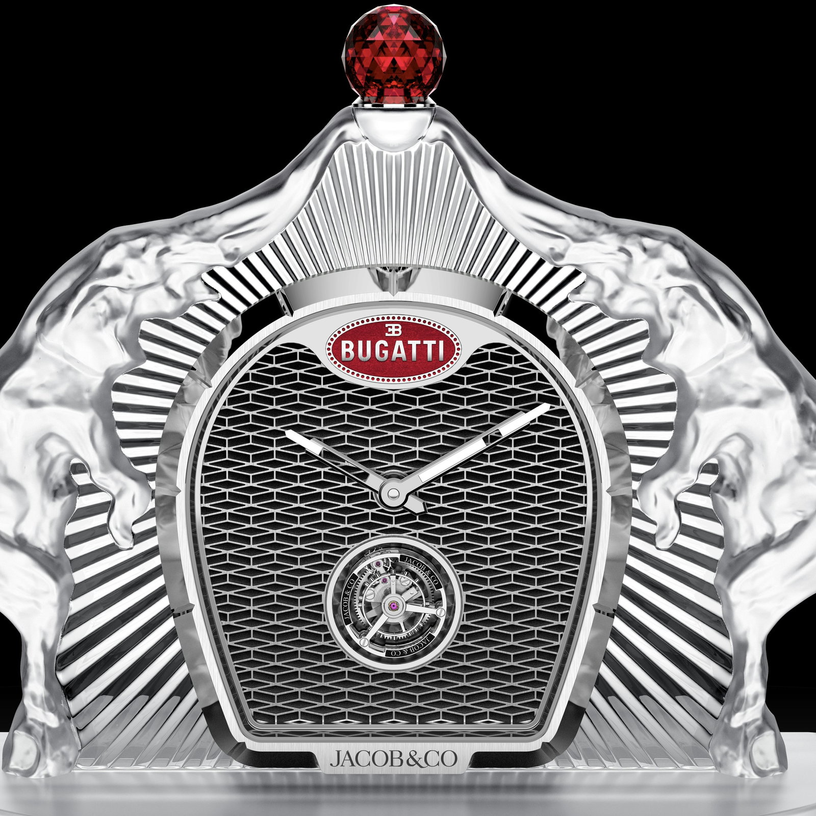 Bugatti Calandre clock